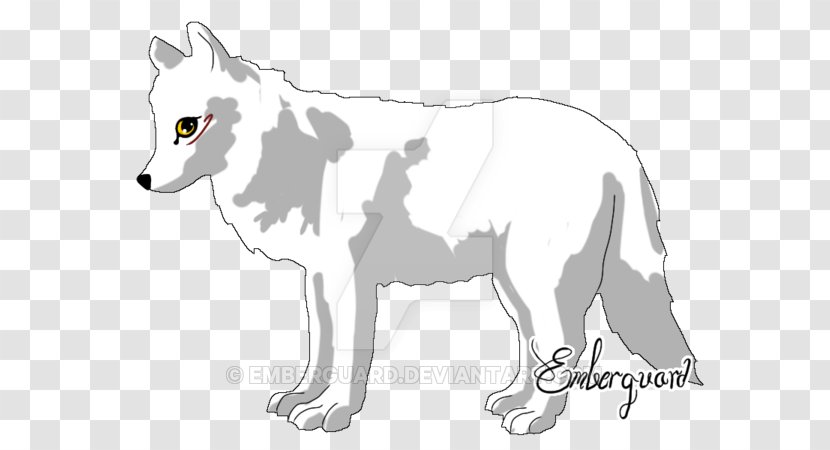 Gray Wolf Red Fox Line Art Fauna Cartoon - Arctic Transparent PNG