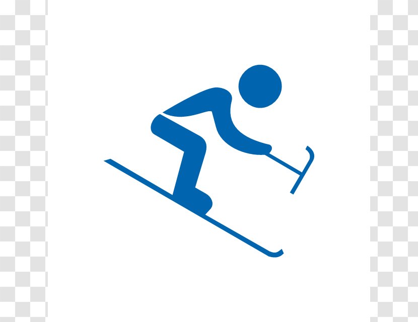 Winter Olympic Games 2014 Paralympics Paralympic Alpine Skiing - Pictogram - Cliparts Transparent PNG