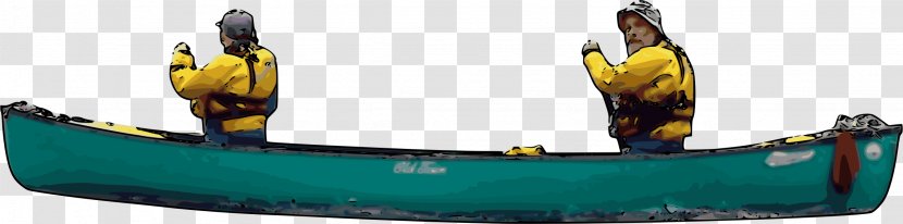 Canoe Kayaking Boat Clip Art - People Canoeing Cliparts Transparent PNG