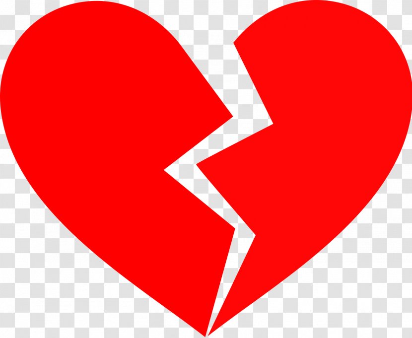 Social Media Broken Heart Interpersonal Relationship Network - Watercolor - Halves Cliparts Transparent PNG