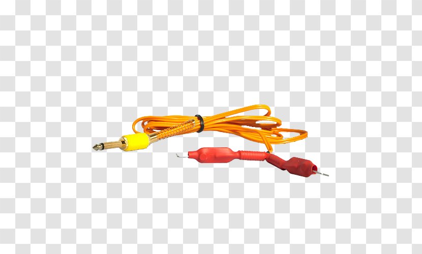 Electrical Cable Yellow Ott Lite Workstation - Ottlite Technologies - Ink Spray Transparent PNG