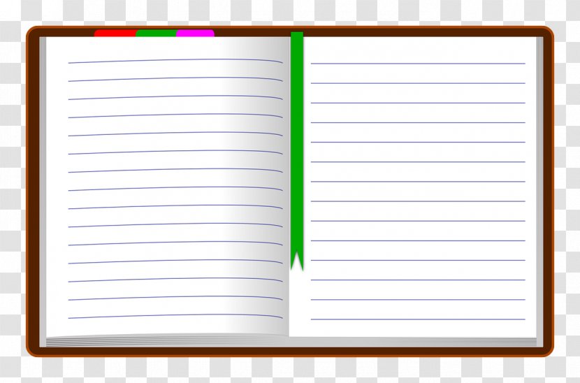 Paper Text Notebook Writing Area - Expand The Book Transparent PNG