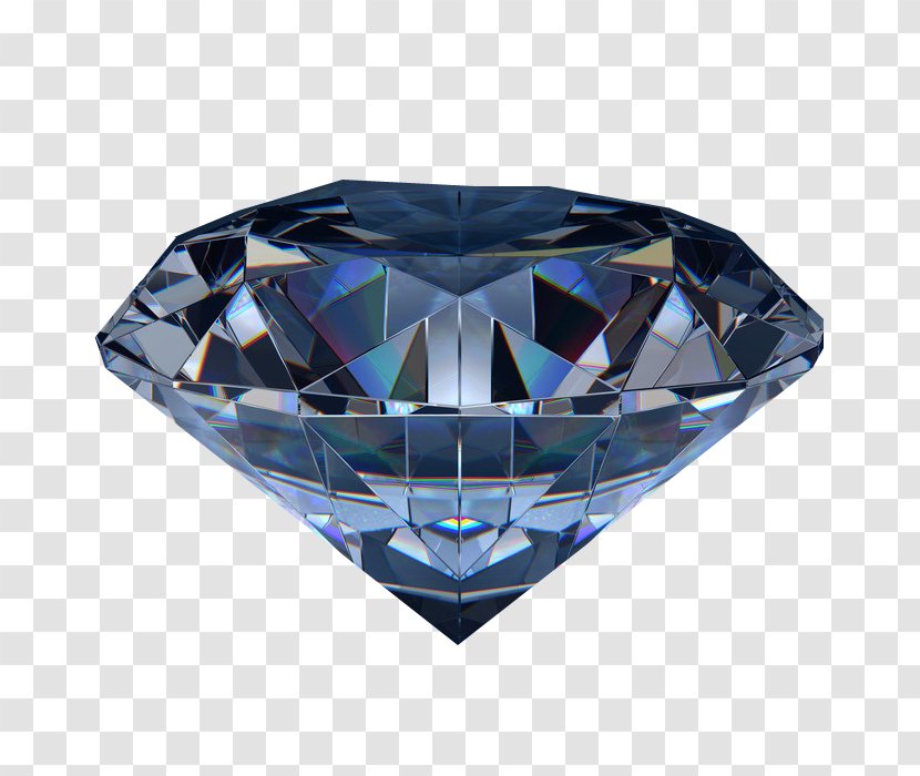 Diamond Clarity Lonsdaleite Jewellery Gemstone - Blue - Break Up Clipart Transparent PNG