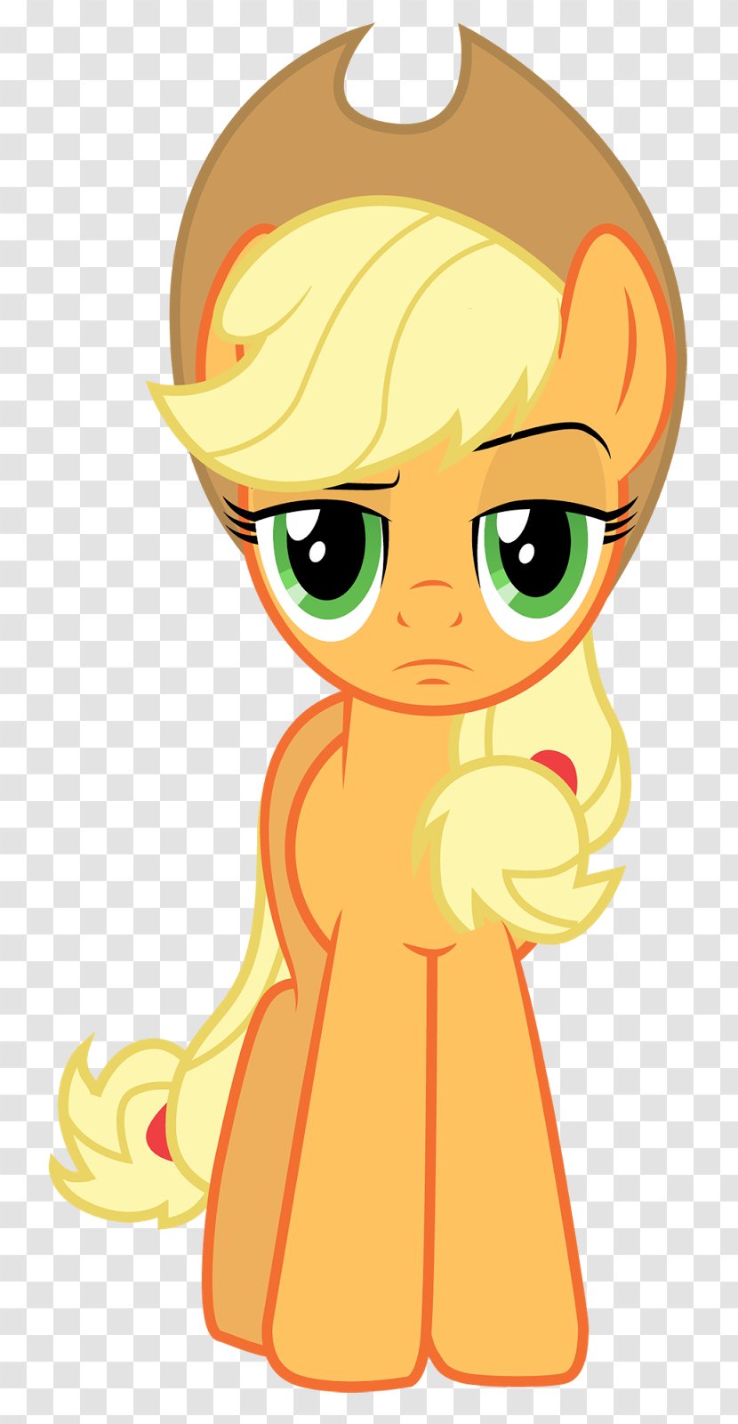 Applejack Pony Fluttershy Equestria Daily Horse - Silhouette Transparent PNG