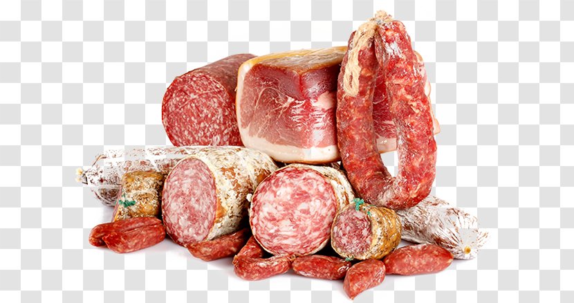 Ham Sausage Meat Food Charcuterie - Frame Transparent PNG