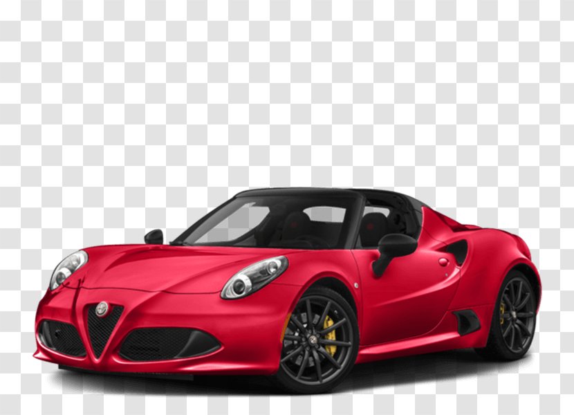 2018 Alfa Romeo 4C Spider Convertible Coupe - 4c Transparent PNG