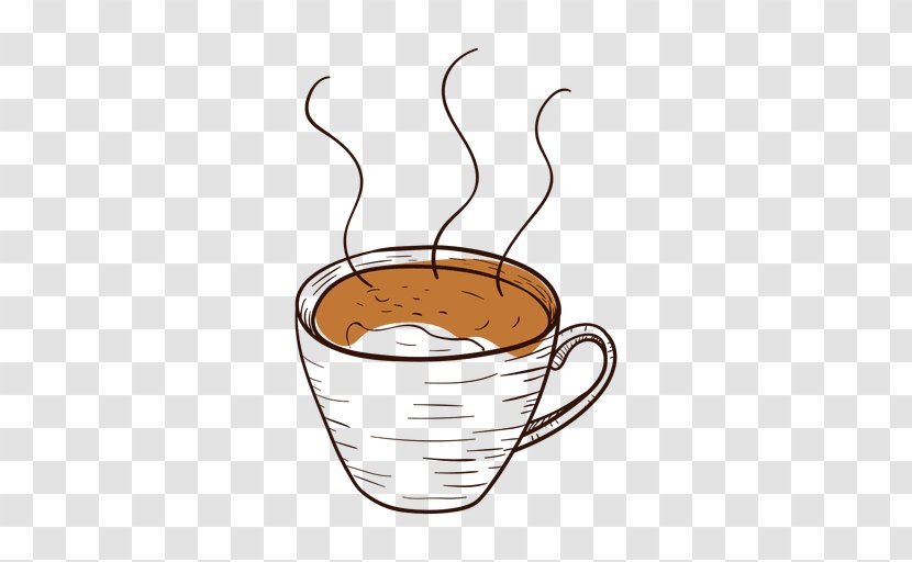 Coffee Cup Cafe Mug - Drawing - Coffe Been Transparent PNG
