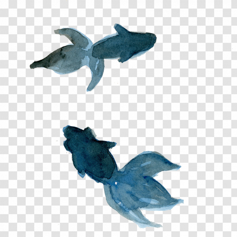 Turquoise Dolphin Animal Figure Fish Cetacea Transparent PNG