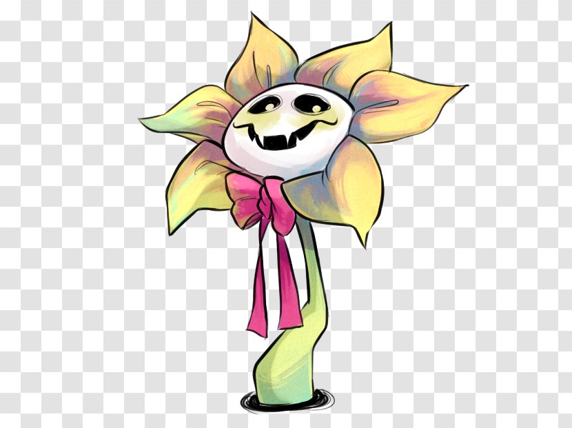 Undertale YouTube Flowey Game Drawing - Plant - Bye Felicia Transparent PNG