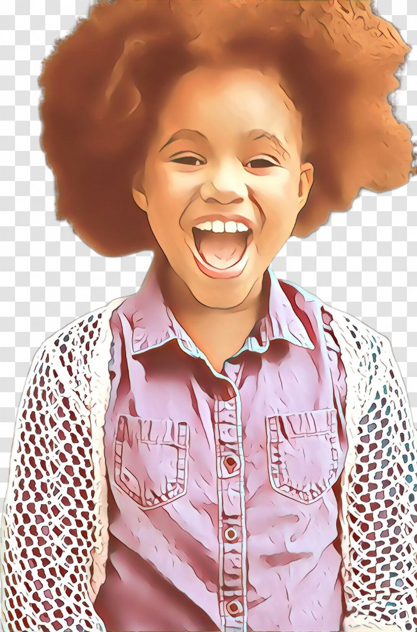 Child Cartoon - Hair Coloring - Gesture Laugh Transparent PNG