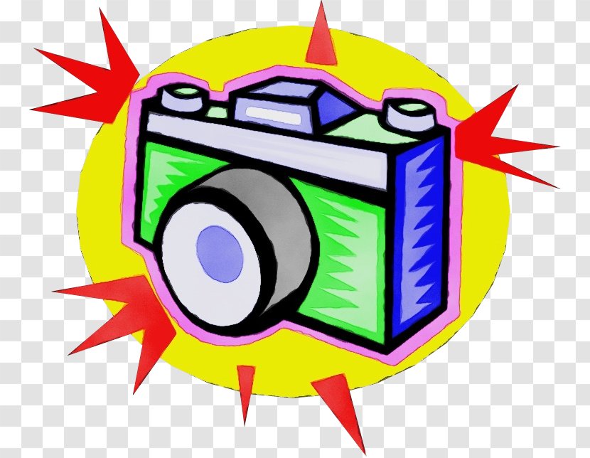 Photo Camera - Watercolor - Can Stock Photography Transparent PNG