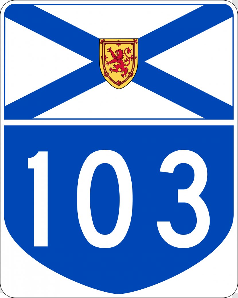 Nova Scotia Highway 101 102 142 103 Flag Of - Colony - Symbol Transparent PNG