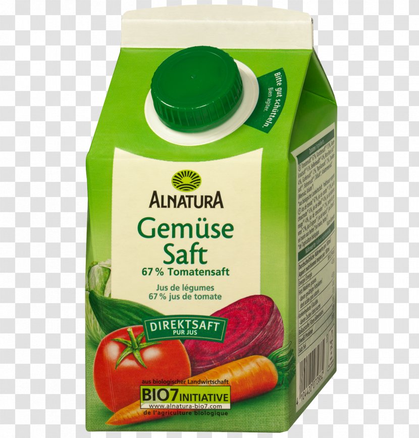 Organic Food Vegetable Juice Alnatura Fruit Drink Transparent PNG