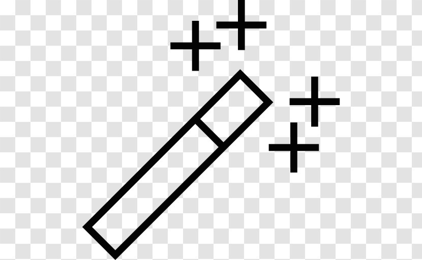 Black And White Number Cross - Area - Symmetry Transparent PNG