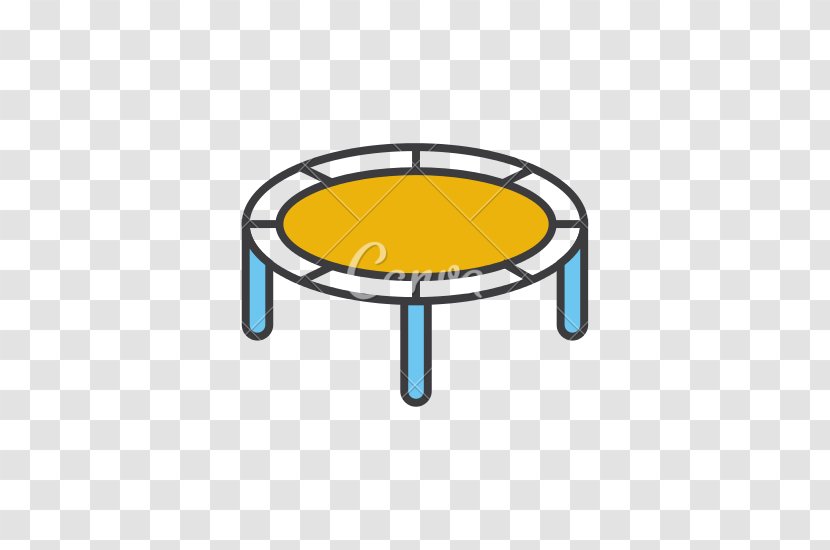Clip Art - Outdoor Table - Trampoline Transparent PNG