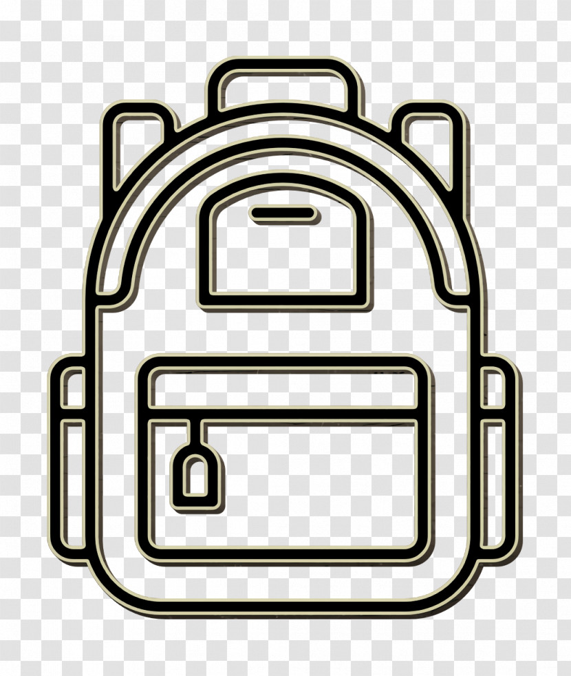 Education Icon Icon Backpack Icon Transparent PNG