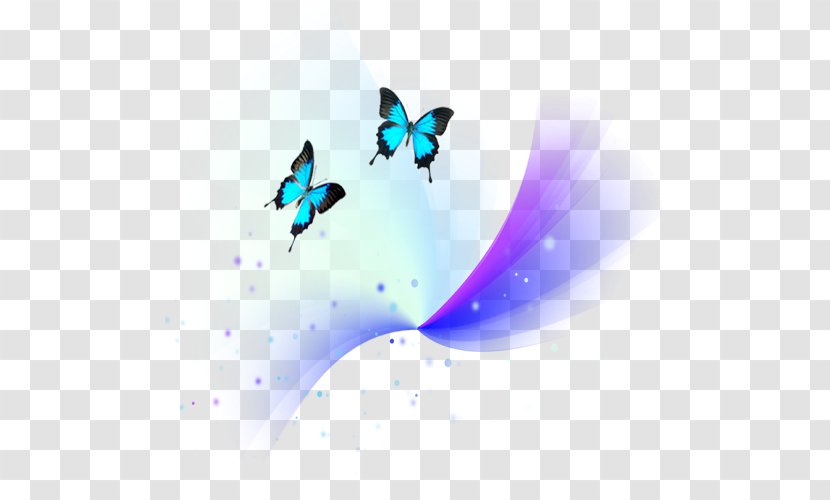 Butterfly Light - Insect - Photoscape Effects Transparent PNG