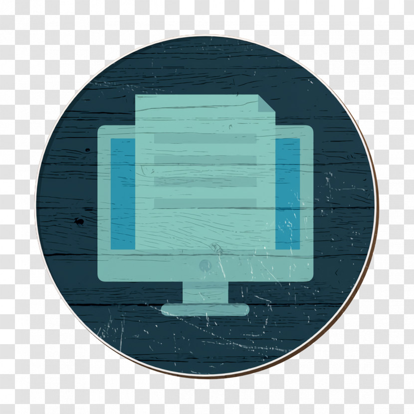 Screen Icon Modern Education Icon Monitor Icon Transparent PNG