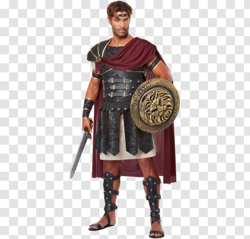 Ancient Rome Halloween Costume Gladiator Dress - Figurine Transparent PNG
