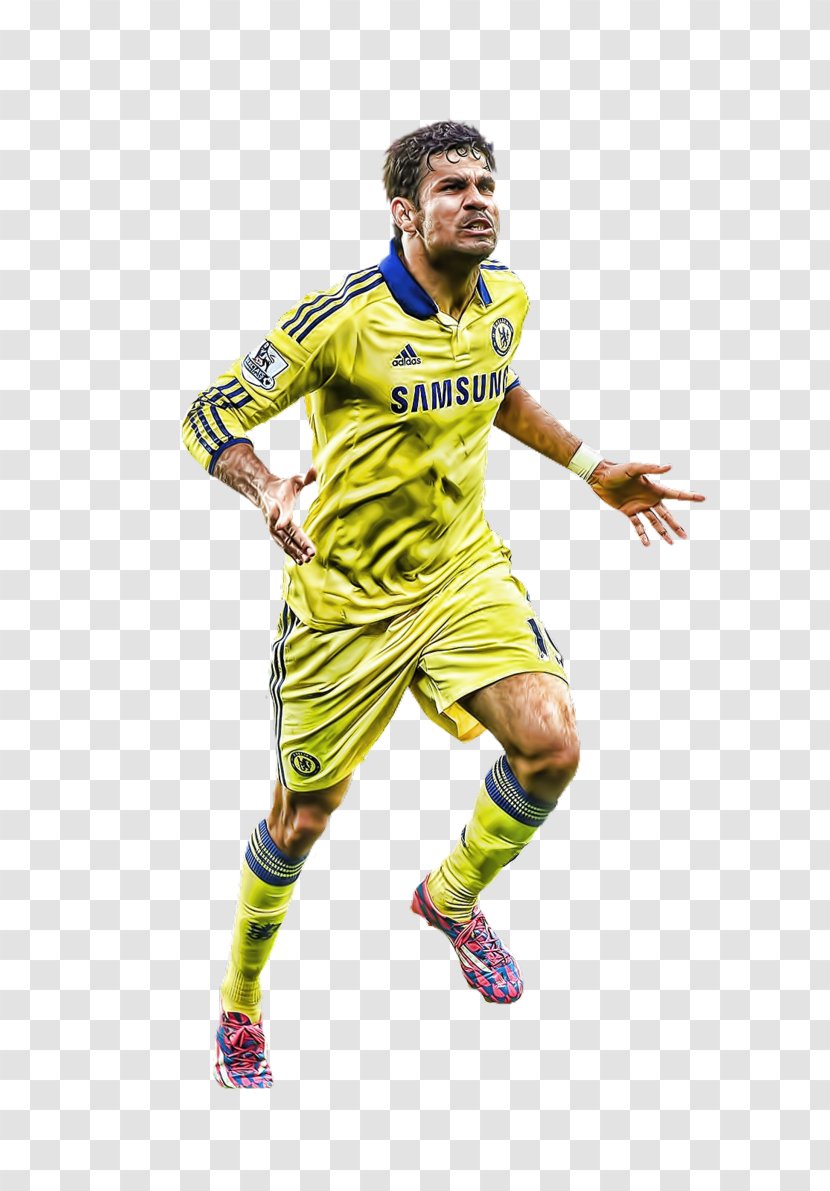 Diego Costa Jersey Chelsea F.C. Premier League Belgium National Football Team Transparent PNG
