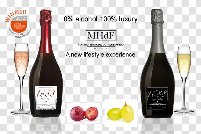 Champagne Glass Bottle Liqueur Transparent PNG