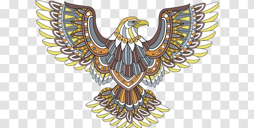 Eagle Royalty-free Drawing - Crest Transparent PNG