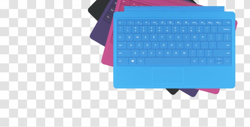 Surface Pro 2 3 Computer Keyboard - Microsoft - Mid-cover Transparent PNG
