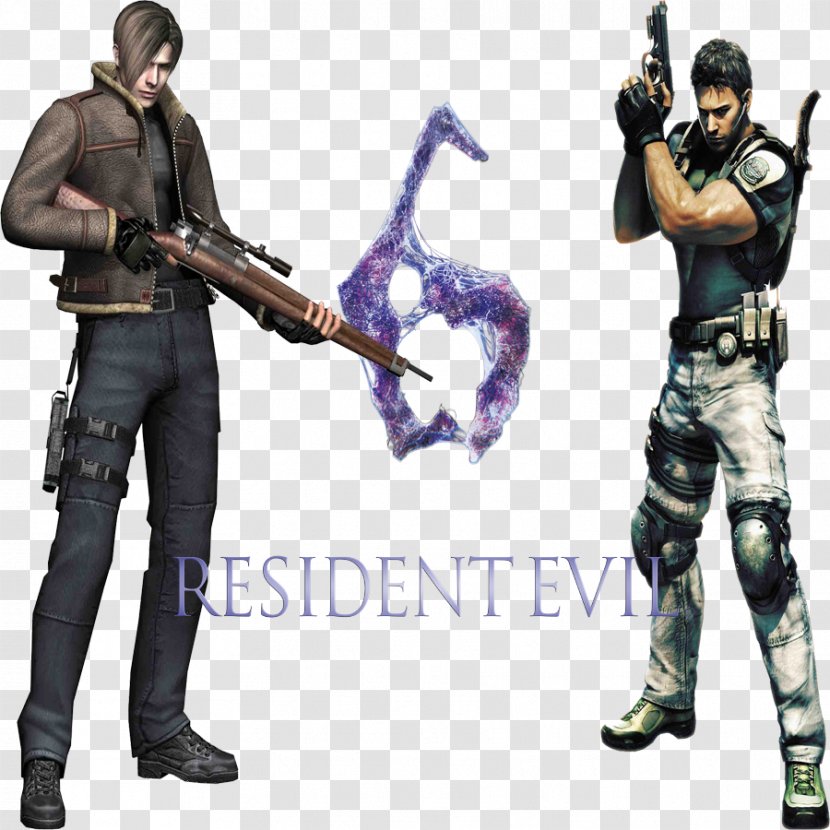 Resident Evil 5 4 6 Chris Redfield - Albert Wesker Transparent PNG