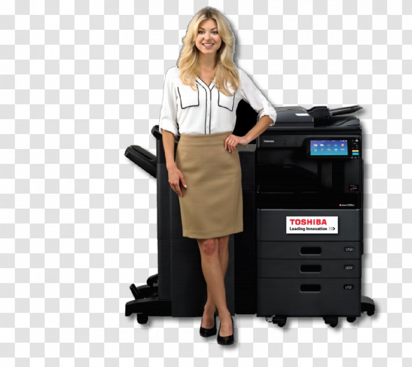 TOSHIBA E-STUDIO Multi-function Printer Hewlett-Packard - Photocopier - Multi Usable Colorful Brochure Transparent PNG