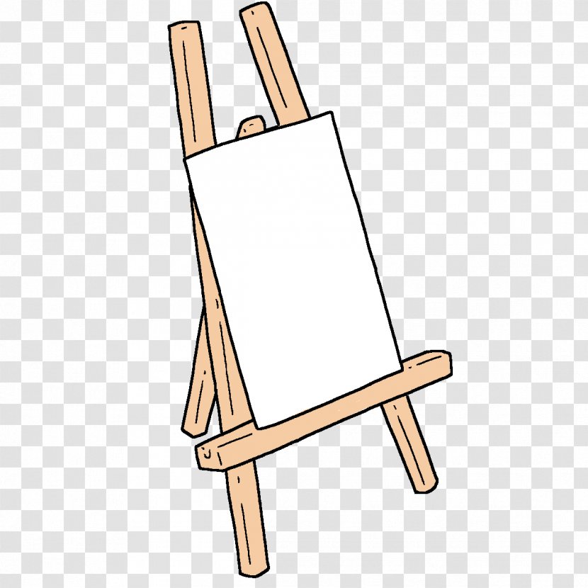 Table Easel Furniture Wood - Cloth Transparent PNG