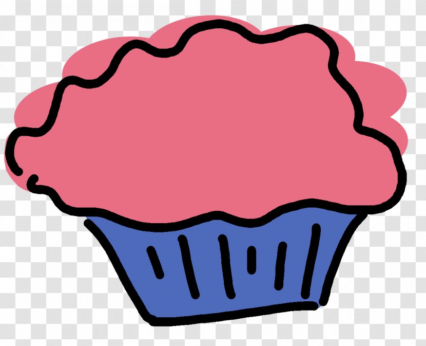 Cupcake Frosting & Icing Clip Art - Food - Pink Clipart Transparent PNG