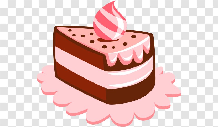 Birthday Cake Tart Cream Pie Torte Torta - Decorating - Pink Transparent PNG