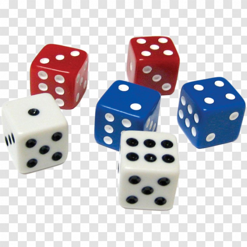 Dice Game Board Blue-green - Learning Transparent PNG