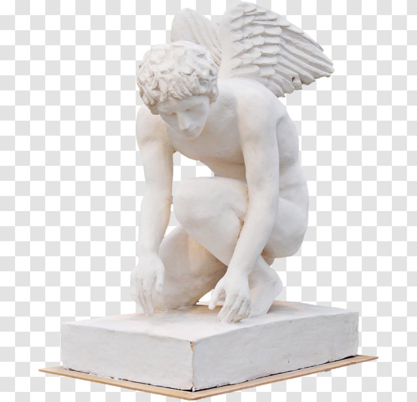 Stone Carving Sculpture Rock - Classical - Angel Transparent PNG