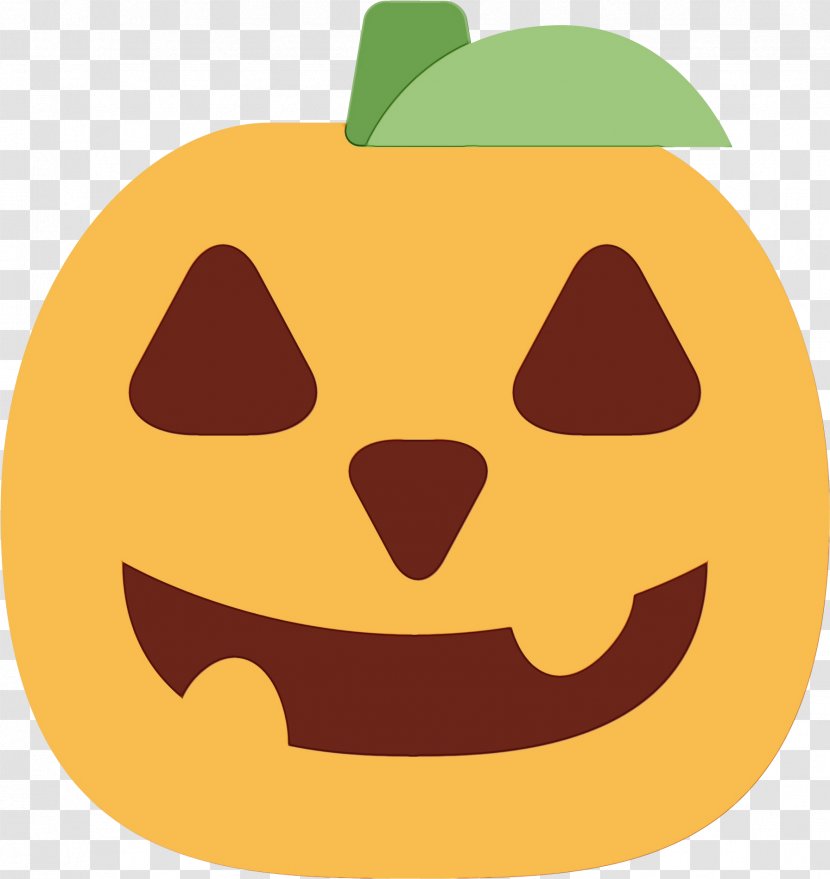Cartoon Halloween Pumpkin - Food Mouth Transparent PNG