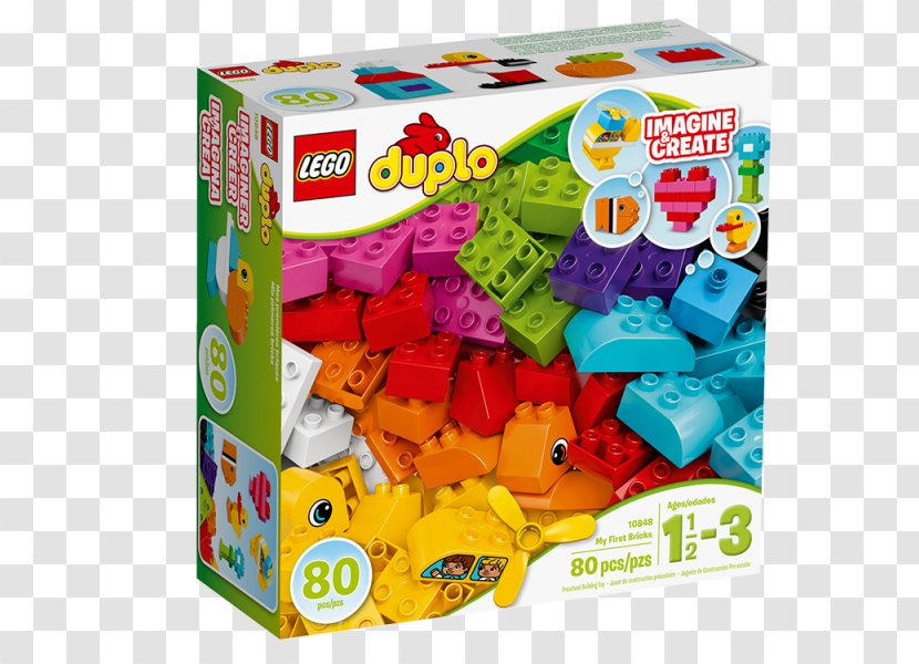 LEGO 10848 DUPLO My First Bricks Lego Duplo 6176 Basic Deluxe Toy Block - Play Transparent PNG