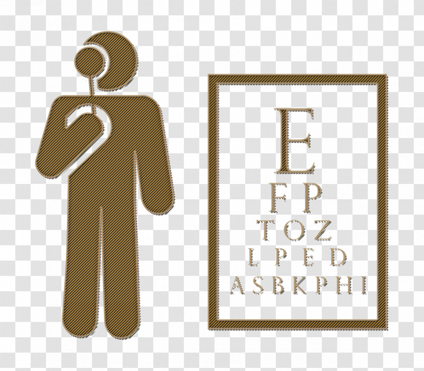 Humans 2 Icon Ophthalmologist Examination Icon Optical Icon Transparent PNG