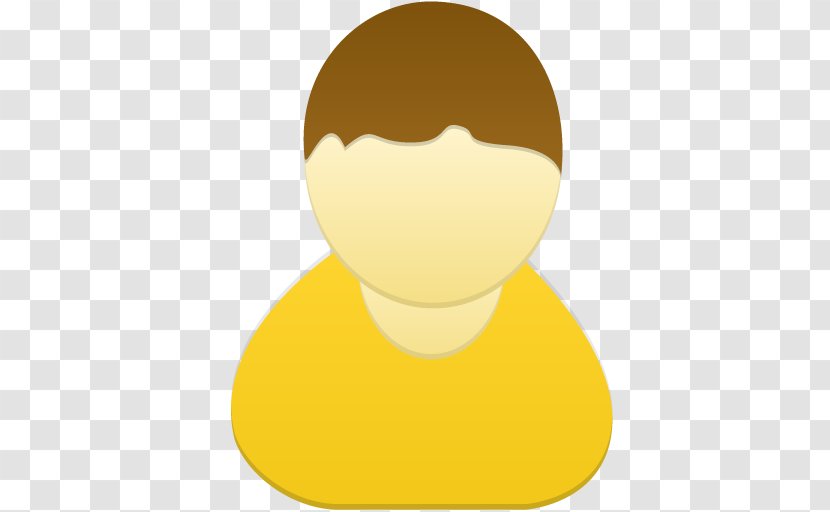 Head Neck Yellow Smile - Avatar - Baby Transparent PNG