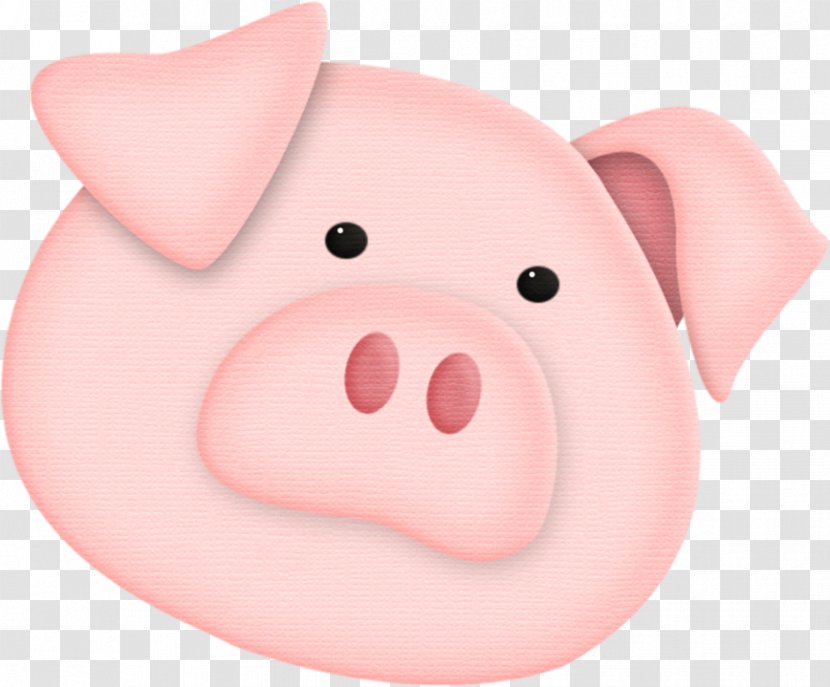 Pig Cartoon - Smile Mouth Transparent PNG