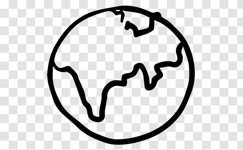 Earth Globe World Drawing - Map - Drawn Transparent PNG