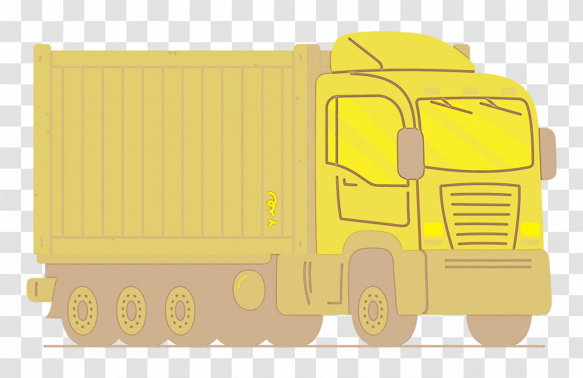 Commercial Vehicle Cargo Truck Public Utility Freight Transport Transparent PNG