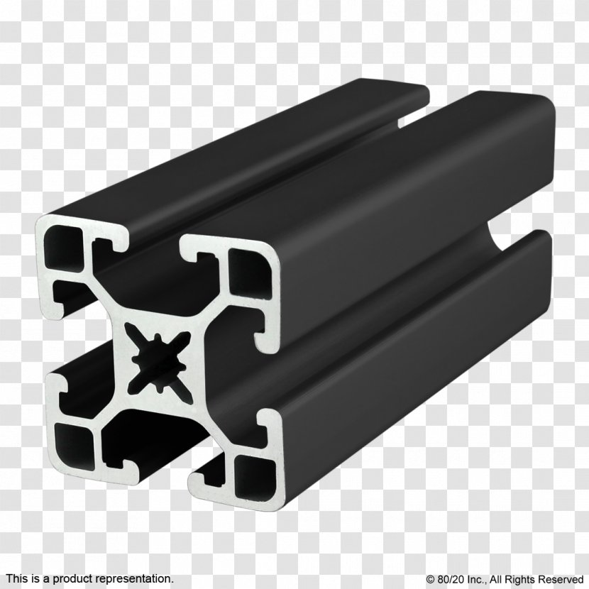 80/20 T-slot Nut Aluminium Extrusion Anodizing - Silhouette - Cartoon Transparent PNG