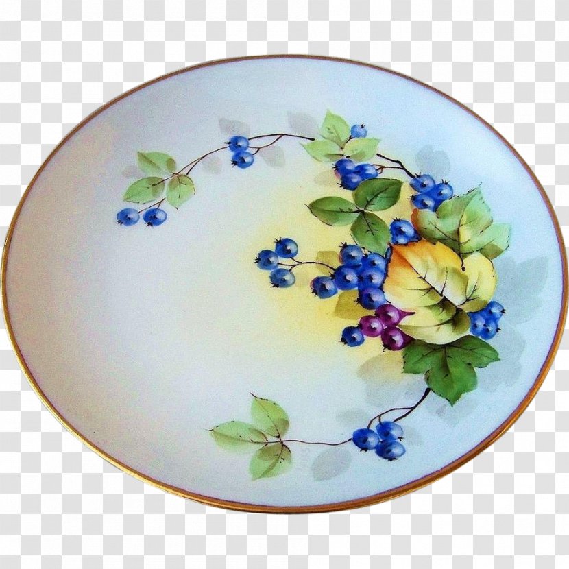 Plate Ceramic Blue And White Pottery Cobalt Platter Transparent PNG
