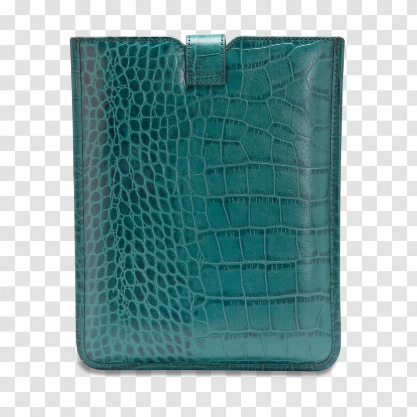 Wallet Leather Rectangle Product Turquoise Transparent PNG
