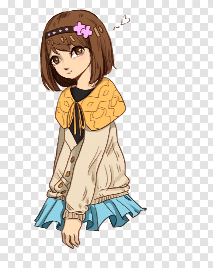 Brown Hair Headgear Boy - Watercolor - Hinami Transparent PNG