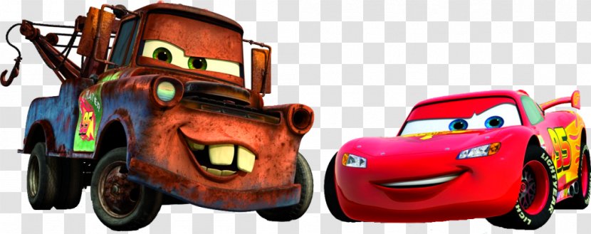 Lightning McQueen Mater Flo Cars Clip Art Transparent PNG