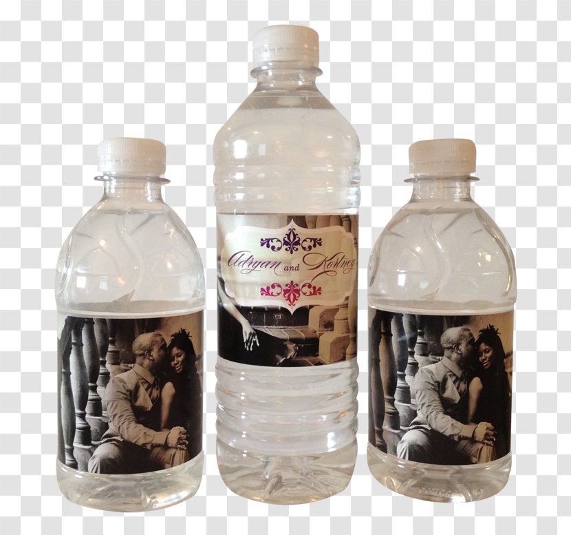 Glass Bottle Plastic Liquid - Mineral Water Transparent PNG