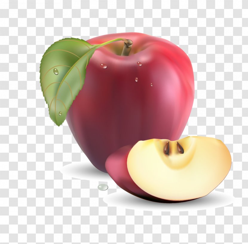 Fruit Realism Apple Clip Art - Diet Food - Free Pull Pictures Transparent PNG