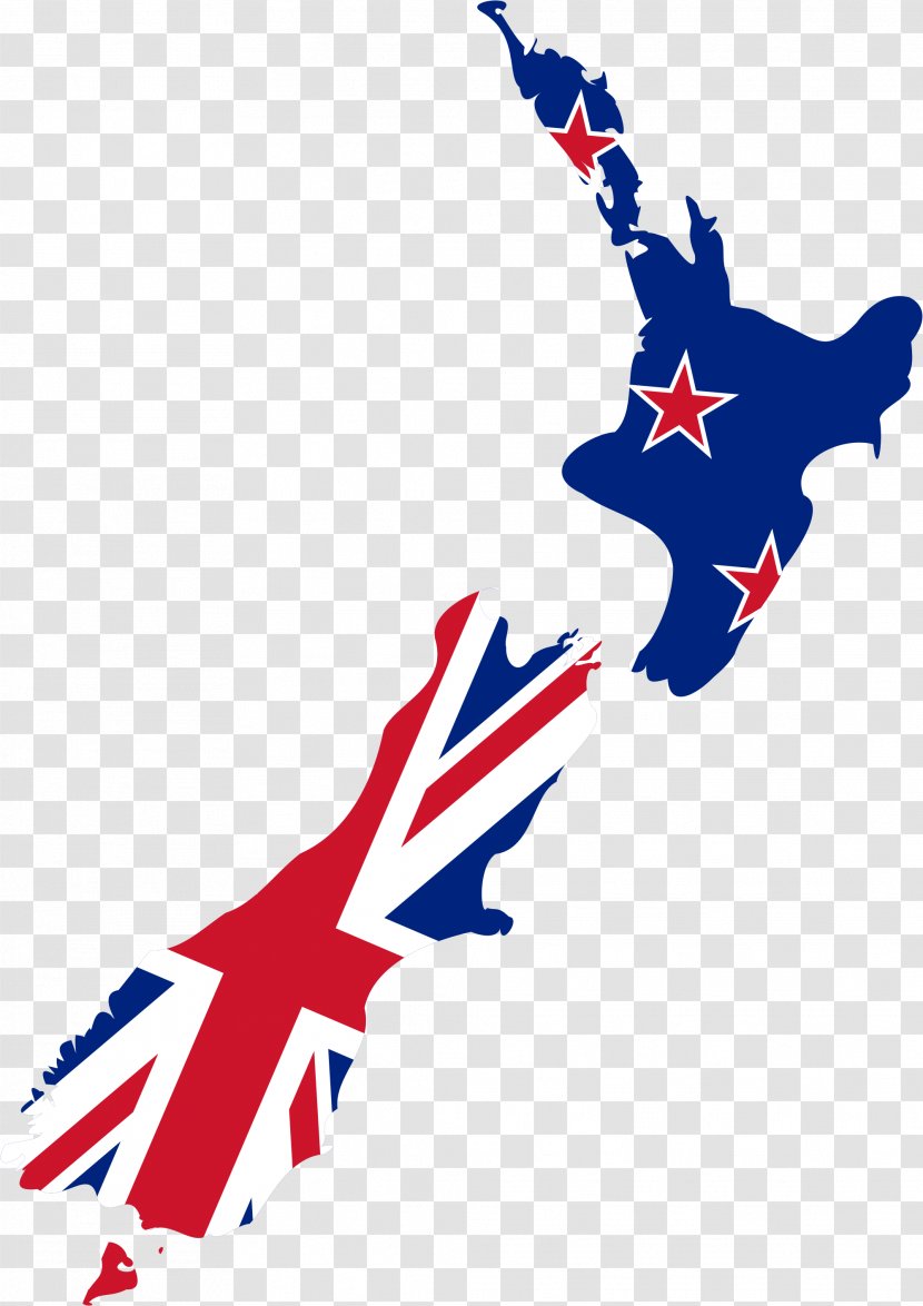 Flag Of New Zealand Map - Aerospace Engineering - Australia Transparent PNG