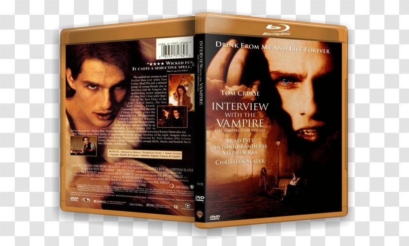 Interview With The Vampire Lestat Neil Jordan Vampyre Le Livre Secret Des Vampires - Christian Slater - Tom Cruise Transparent PNG